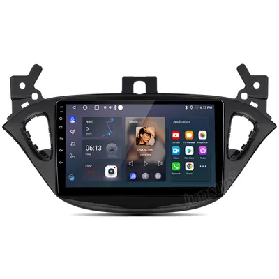 Obrázok produktu pre 6+128 GB, 9", Android 15, autorádio s CarPlay pre Opel Corsa E 2015–2019 / Opel Adam 2013–2016, GPS navigácia, 4G, Wi-Fi, Bluetooth, DAB+, SWC, USB, 8-jadrový procesor