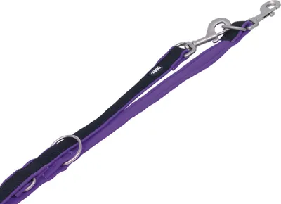 Obrázek produktu pro NOBBY Führleine "Mesh Preno", lila, XS-S, D: 200 cm, B: 15/20 mm
