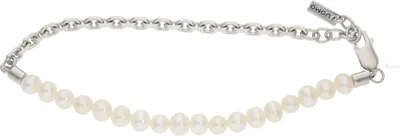 Produktbild von Mabina Herren Armband 533811 Sterling Silber mit Süßwasserzuchtperle