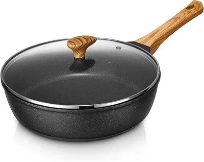 Produktbild von Bratpfanne 29,5 cm, Granitium-Beschichtung, zum Kochen, Aluguss