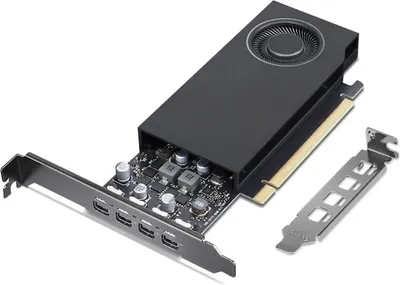 Produktbild von Lenovo 4X61Q73041, RTX A1000, 8 GB, GDDR6, 128 Bit, 7680 x 4320 Pixel, PCI Express x8 4.0