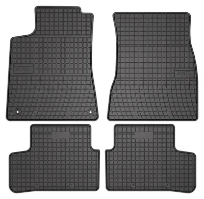 Immagine prodotto di Tappetini in gomma per Mercedes-Benz Classe B W247 dal 2018 (minivan) – 4 pezzi, neri, su misura