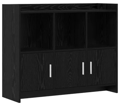 Obrázek produktu pro Servírovací skříň Černý dub 98,5 x 33 x 80 cm Kompozitní dřevo