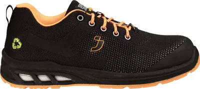 Image de Chaussures De Sécurité Ecofitz S1p Noires Oranges Chaussures De Sécurité Ecofitz S1p Noires Oranges - Vepro