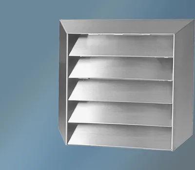 Produktbild von Zuluftgitter Lüftungsgitter - Edelstahl, ø 125 mm / 230 x 220 mm