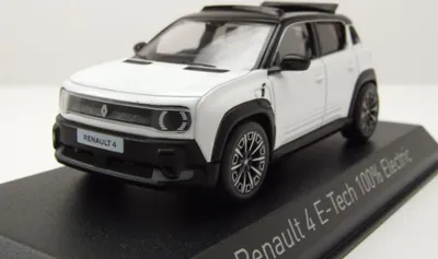 Produktbild von Norev 510062 Renault 4 E-Tech Elektrisch 2025 weiß 1:43