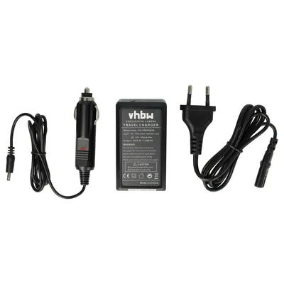 Produktbild von vhbw Ladegerät kompatibel mit Panasonic Lumix DMC-GM5, DMC-GM5K, DMC-GM5KEG-K, DMC-GM5L, DMC-GM1KS Kamera - Ladeschale, Kfz-Adapter Ladeanzeige