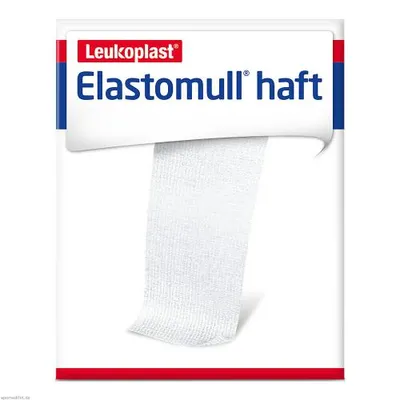 Produktbild von Elastomull haft 4 cmx4 m Fixierbinde 1 St