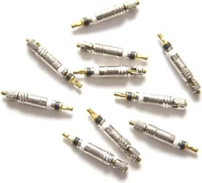 Image de X-sauce Presta Valve Core 10 Units Silver Silver One Size