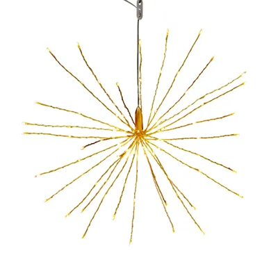 Produktbild von Northpoint LED Eiskristallleuchte 90 LEDs Ø50cm für Innen und Außen mit Timerfunktion 10m Kabel