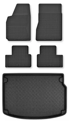 Immagine prodotto di Tappetini a vasca + bagagliaio per Renault Megane III 2008-2015 5 pezzi