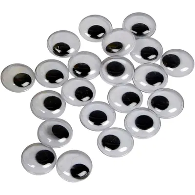 Produktbild von Creativ Company Kulleraugen, nicht selbstklebend, D 14 mm, 30 Stück 1 Box
