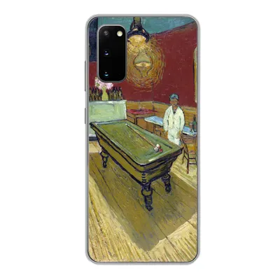 Produktbild von MuchoWow® Handyhülle Schutzhülle Hülle für Samsung Galaxy S20 Das Nachtcafé - Vincent van Gogh Silikon Softcase Handy Hülle - Bild