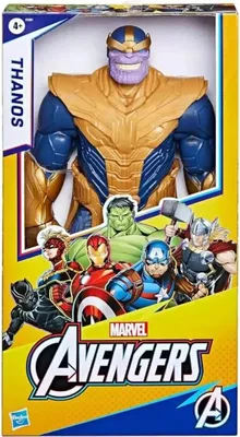 Produktbild von Hasbro Marvel Titan Held Deluxe Thanos 30 cm