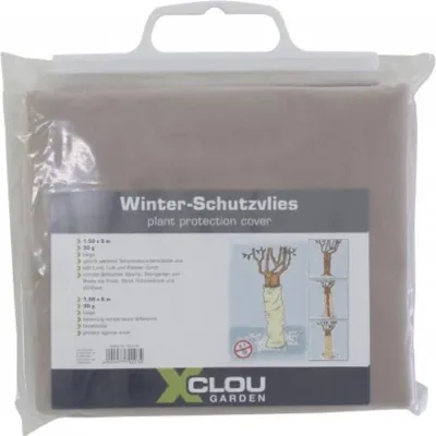 Produktbild von Wintervlies in Braun 1,5 x 5 m – Schutz vor Frost, Wind & Schnee