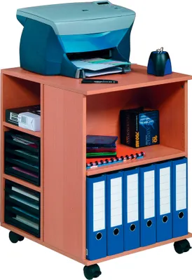 Produktbild von DURABLE Bürowagen "74/59" offen 6 Böden buche (ohne Deko)