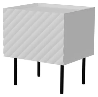 Immagine prodotto di Comodino LUCCA bianco 47 x 40 x 52 cm, 2 pezzi