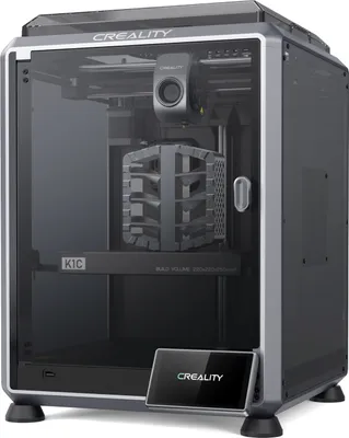 Obrázok produktu pre Creality 3D K1C 3D tlačiareň/AI kamera/600 mm/s rýchlosť tlače, možno tlačiť spotrebný materiál z uhlíkových vlákien, K1C 3D tlačiareň, sivá