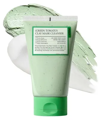 Zdjęcie produktu dla Fully - Green Tomato Clay Mask Cleanser - 2w1 maska oczyszczająca i środek czyszczący z ekstraktem z zielonych pomidorów 120 ml