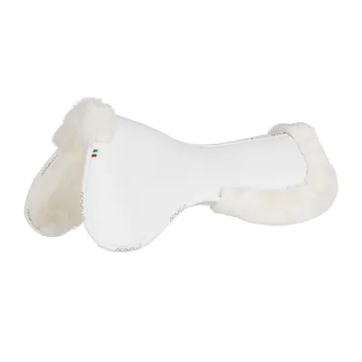 Image de Acavallo Close Contact Memory Foam Pad Full Sheepskin, Farbe:White/White, Größe:M