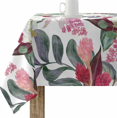 Produktbild von Fleckenabweisende Tischdecke Belum 0318-105 Bunt 180 x 200 cm Tropical