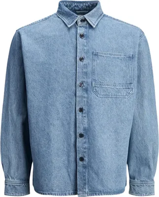 Produktbild von Jack & Jones Herren Hemd Blau 476866 : Größe - XL Größe: XL