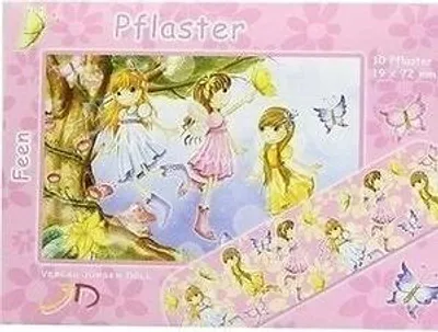 Produktbild von Kinderpflaster Feen Briefchen 10 St