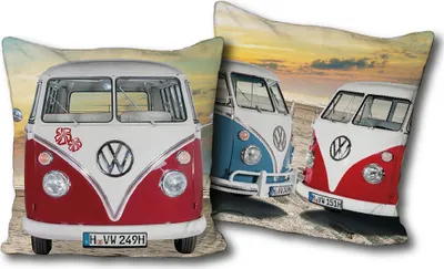 Immagine prodotto di VW Volkswagen Bulli T1 085 40 x 40 cm Cuscino coccoloso abbinato alla biancheria da letto