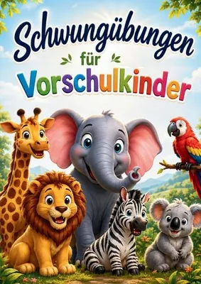 Produktbild von Schwungübungen Übungsheft für Vorschulkinder