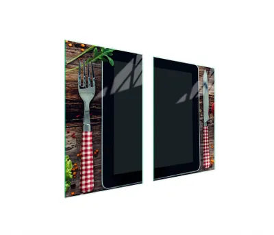 Obrázek produktu pro Skleněný Ochranný Panel Do Kuchyně 65X52 Kuchyně