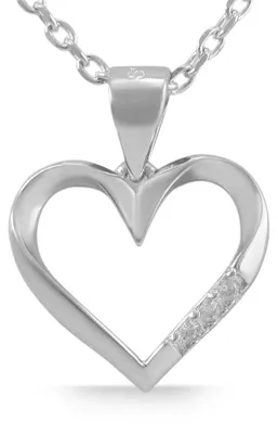Produktbild von Akzent Damen Anhänger SI0089 "SI0089" aus 925 Sterlingsilber, rhodiniert, langlebig