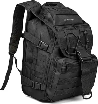 Produktbild von Militärrucksack 40 L wasserdicht Taktische Rucksack für Camping Trekking Schwarz