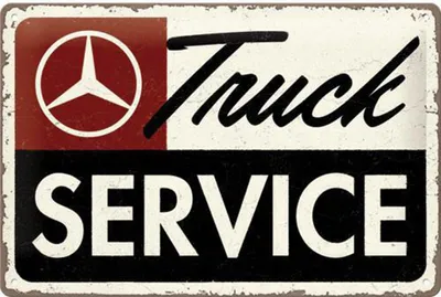 Zdjęcie produktu dla Plakat 20X30 Daimler Truck Mercede