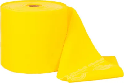 Produktbild von TheraBand® latexfrei Übungsband 45,5m GELB dünn Sparpack