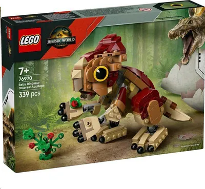 Obrázek produktu pro LEGO Jurassic World Dinosauří mládě Dolores: Aquilops, Sada na stavění, 7 rok/roky, Plast, 339 kusů, 323 g