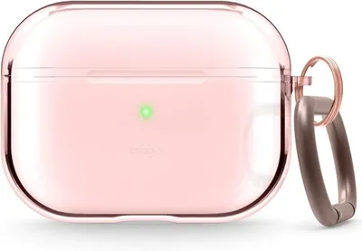 Image de Elago Étui transparent pour AirPods Pro beau rose