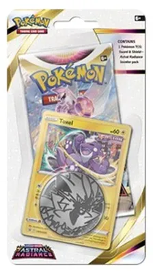 Produktbild von Pokemon Astral Radiance: Toxel 1-Pack Blister