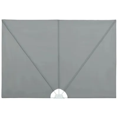 Immagine prodotto di Scaffale laterale pieghevole grigio 240 × 160 cm