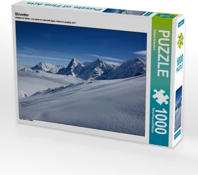 Produktbild von Calvendo Skiwetter 1000 Teile Puzzle quer 640x480mm, Schnittert Bettina; 7417960