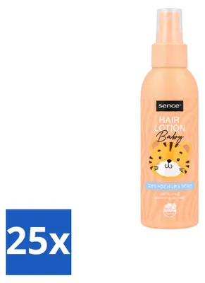 Produktbild von 25 x Sence Baby Haarlotion – Verzorgend – 150 ml - Vorteilspackung - 25 Stücke