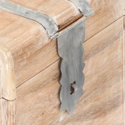 Image de vidaXL Coffre en bois 90x40x40 cm acacia massif