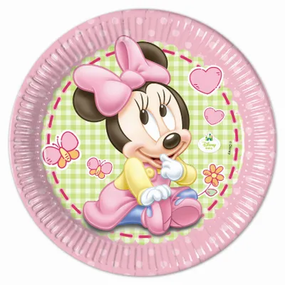 Produktbild von 8 Teller Baby Minnie