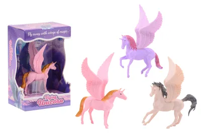 Produktbild von Figurka Jednorožce s křídly 9 cm