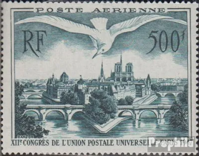 Produktbild von Briefmarken Frankreich 1947 Mi 782 postfrisch Weltpostverein