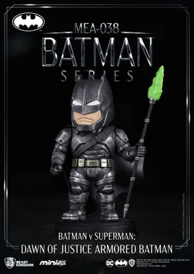 Produktbild von Beast Kingdom - Batman v Superman: Dawn of Justice Mini Egg Attack Figur Armored Batman 8 cm