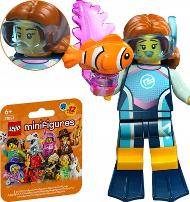 Zdjęcie produktu dla 71052 - LEGO Minifigures - Seria 29 - BIOLOŻKA MORSKA col29-2