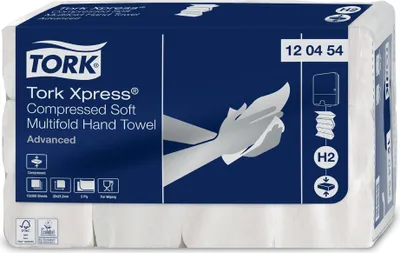 Obrázok produktu pre tork 120454 TORK Xpress Multifold uterákový papier, 212 x 320 mm, W-sklad