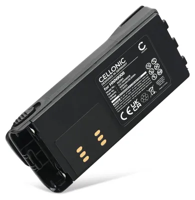 Produktbild von CELLONIC 1x Akku für Funkgerät Kompatibel mit Motorola GP340, GP380, GP360, PMNN4151AR - (4000mAh, 7.4V)
