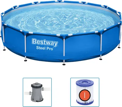 Zdjęcie produktu dla Stelaż Bestway Pool Steel Pro Frame 366x76 cm