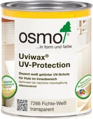 Produktbild von OSMO Uviwax® UV-Protection -7266 Fichte-Weiß transparent-2,5 Liter